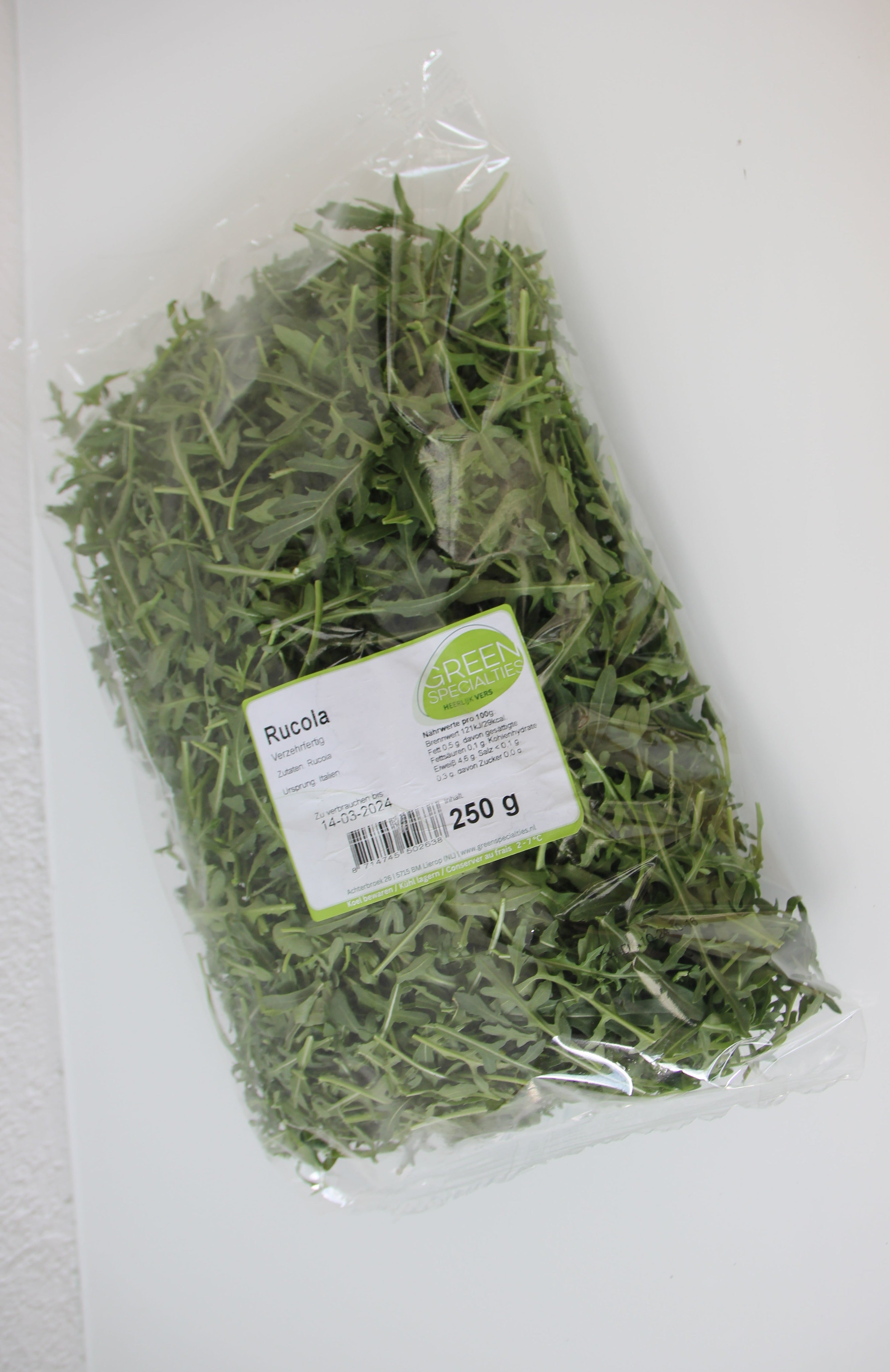 Salat: Ruccola geputzt 250g
